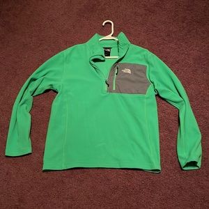 Mens North Face Pull Over 1/4 Zip M Medium